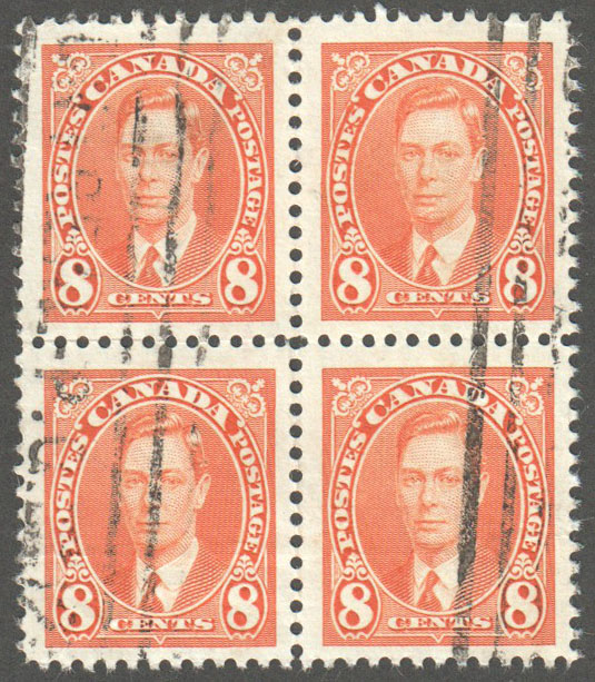 Canada Scott 236 Used VF Block - Click Image to Close